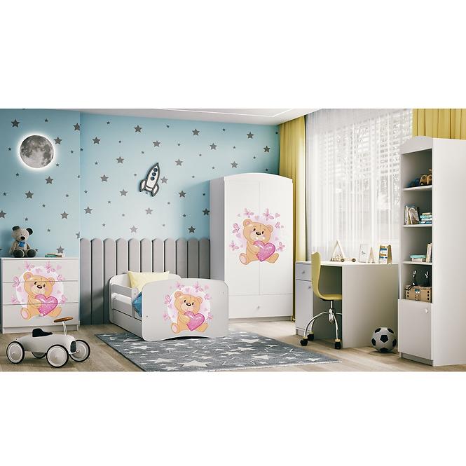 Szafa Babydreams Biały – Miś Motyl