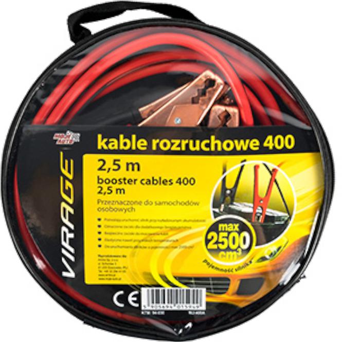 Virage- Kable rozruchowe 400 2,5m