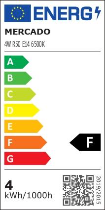 Żarówka LED EM 4W R50 E14 6500K